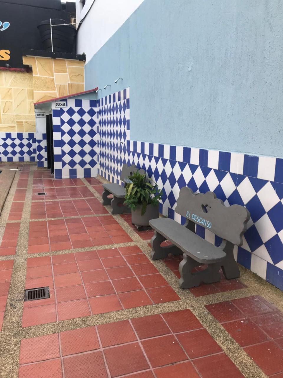 Hotel Y Balneario El Descanso Вильявисенсио Экстерьер фото